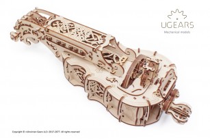 Hurdy-Gurdy Musical Instrument Mechanical Model Kit UGR70030